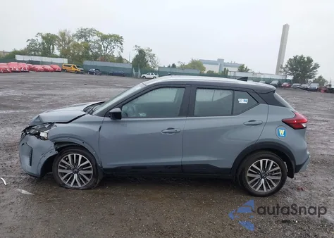 2023 Nissan Kicks Sv Xtronic Cvt from USA, damaged, VIN 3N1CP5CV1PL534380